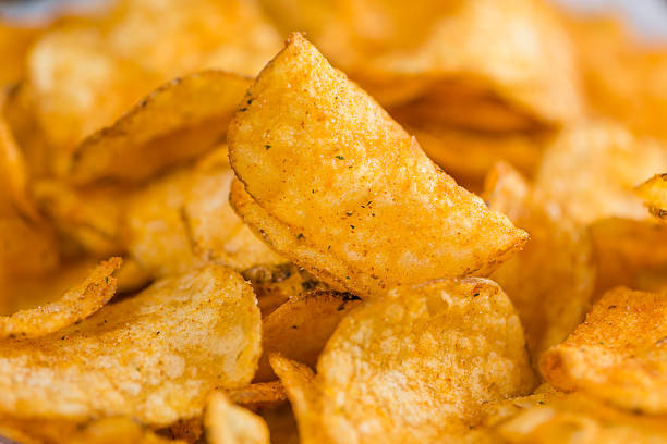istock Heap of Chilli Potato Chips (selective focus) 516264618