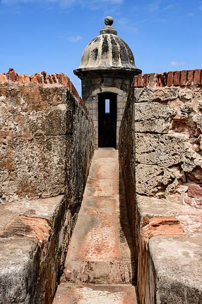 istock Sentry tower Morro Castle, Old San Juan, Puerto Rico 516265080