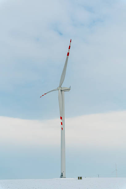 istock Windmill on the field in winter 516265738