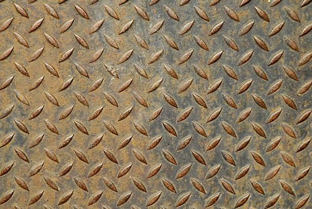 istock surface of a metal plate 516280975