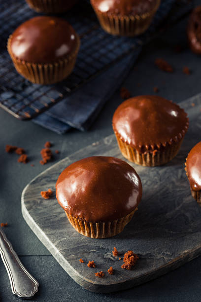istock Homemade Dark Chocolate Cupcakes 516281190