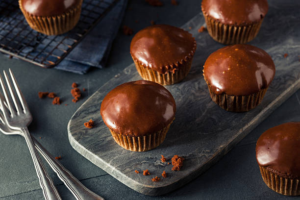 istock Homemade Dark Chocolate Cupcakes 516281318