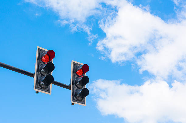 istock image of traffic light, the red light 516281505