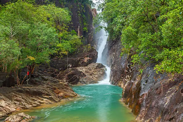 Photo of Klong Ploo waterfall in Chang island