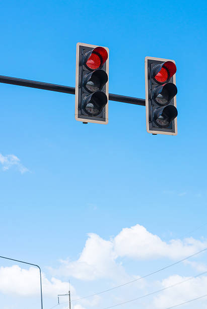 istock image of traffic light, the red light 516283533