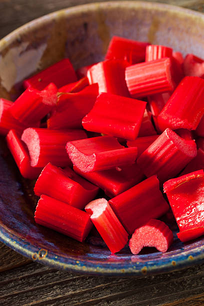 istock Raw Organic Red Rhubarb 516283594