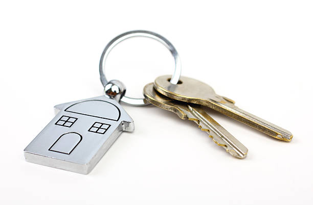 istock House keys with house figure 516284583
