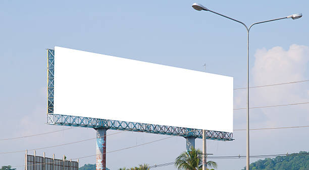 istock Blank billboard on the street 516284808