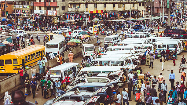 istock Busy African city. 516284809