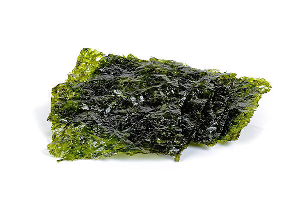 istock Dried seaweed isolated on the white background 516286236