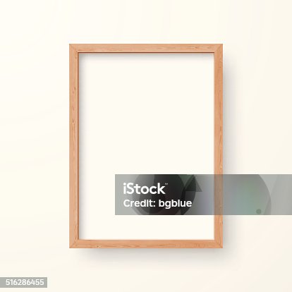istock Blank Frame on White Background 516286455