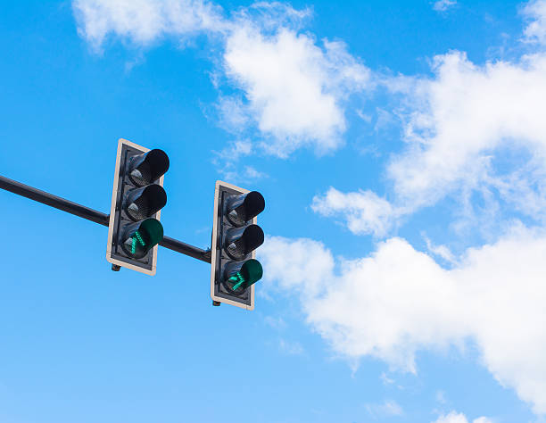 istock image of traffic light, the green light 516287211