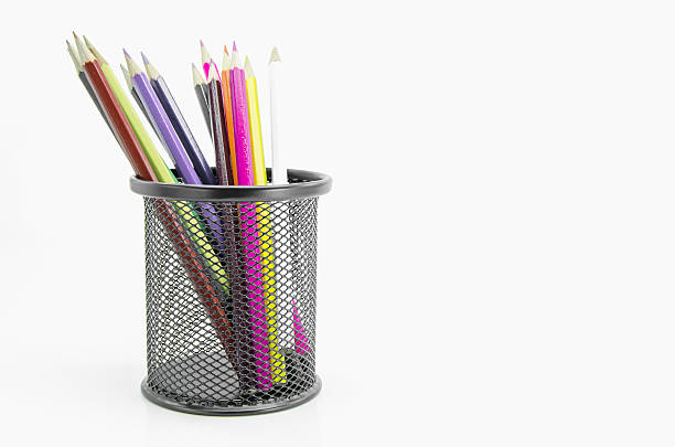 istock Stand of colorful pencils. 516295652