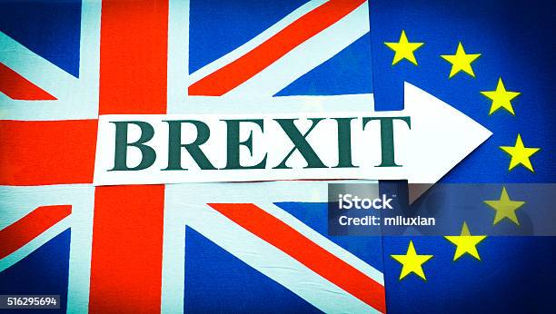 Brexit Uk Eu Referendum Stock Photo - Download Image Now - Brexit, Horizontal, No People