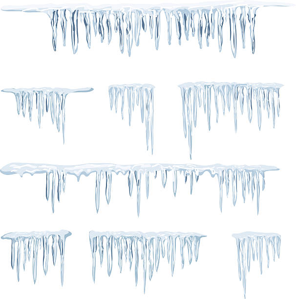 icicles - icicle stock illustrations