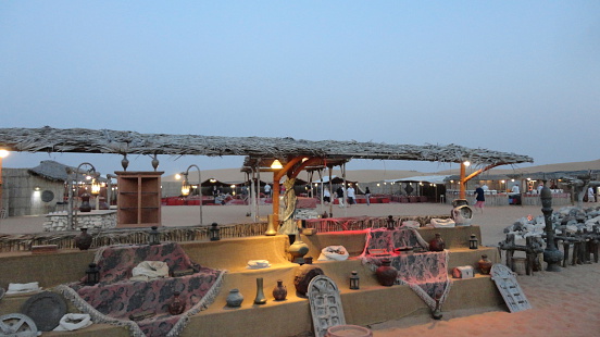 Dubai Desert Dining Venue, Dune Safari with Dinner