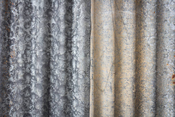 istock Zinc wall ,rusty Zinc grunge background 516315882