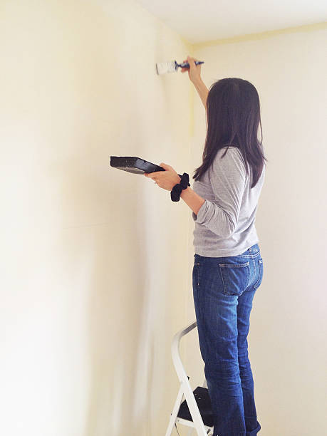 istock Women painting a wall 516316349