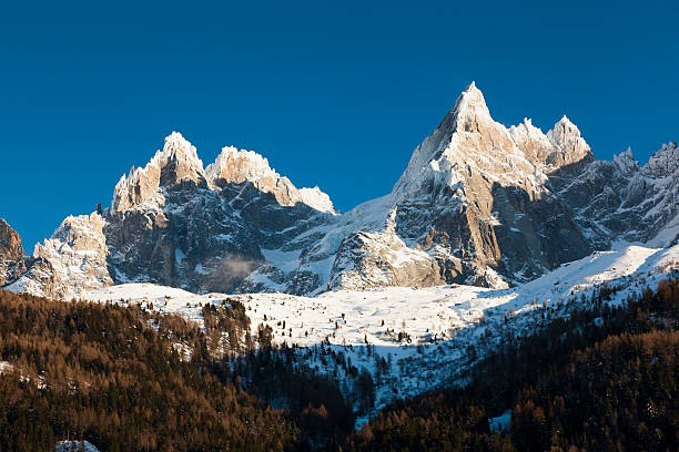istock Aiguilles du Alpes from the Mer de Glace, Chamonix 516316544