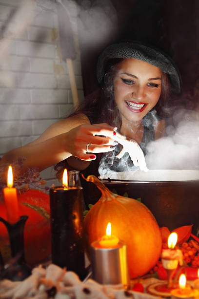istock witch casts the boiler chicken leg 516317209