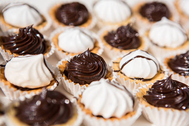 istock white and black meringue cookies. 516317597
