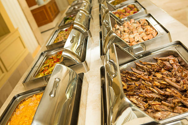 istock food buffet in restaurant 516317611