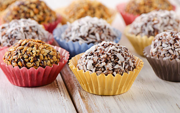 istock Chocolate handmade candies 516318983
