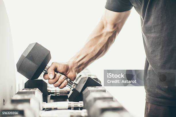 Gym Stock Photo - Download Image Now - Body Building, Gym, School Gymnasium