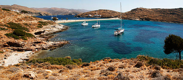 istock yachts are beautiful lagoon in sunny summer day 516321030