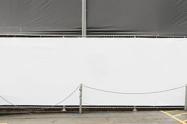 istock Large blank billboard on a street wall 516327346