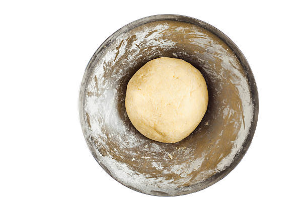 istock dough for gnocchi. flour, mashed potatoes, egg yolk, spices. in 516328076