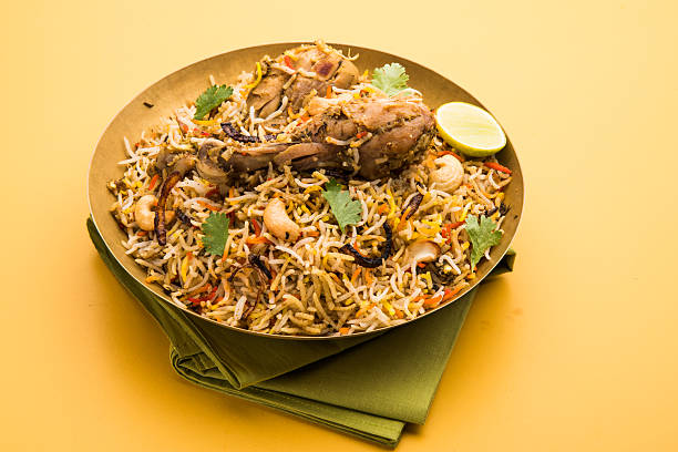 istock authentic chicken biryani with onion raita 516328460
