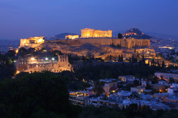 istock Parthenon and Herodium on Acropolis hill 516330014