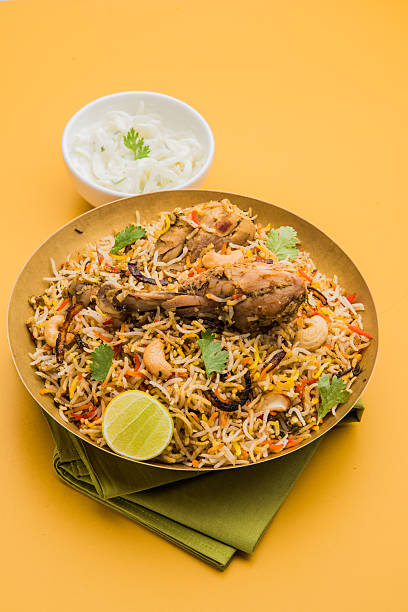 istock authentic chicken biryani with onion raita 516331218