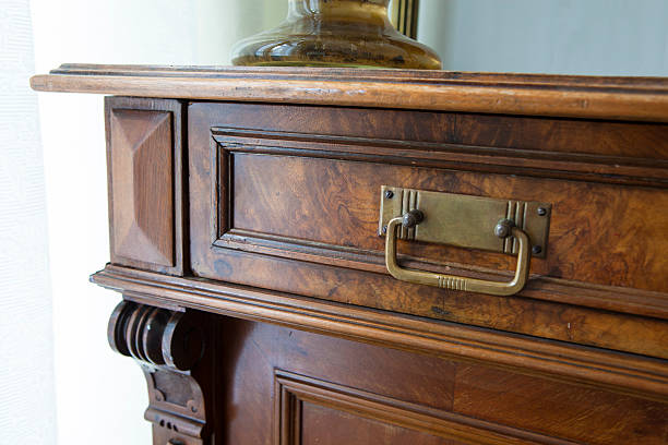 istock Veneered chest of drawers 516333219