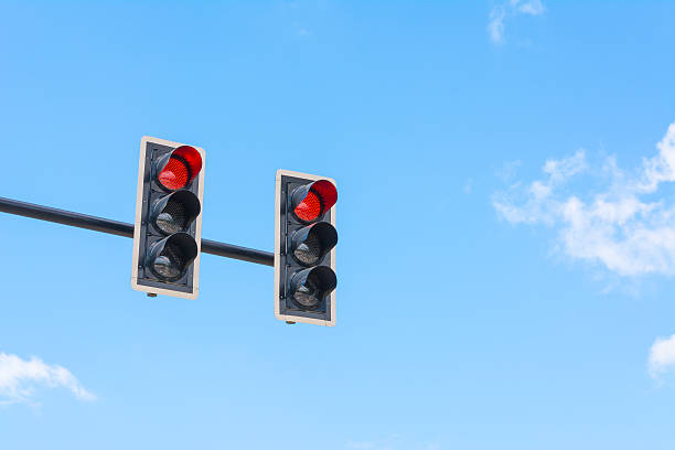 istock image of traffic light, the red light 516333475