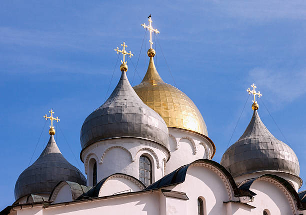 istock Saint Sophia cathedral in Kremlin, Great Novgorod, Russia 516334261