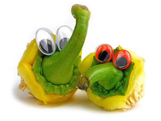 istock Funny vegetables, emotions friends 516338127