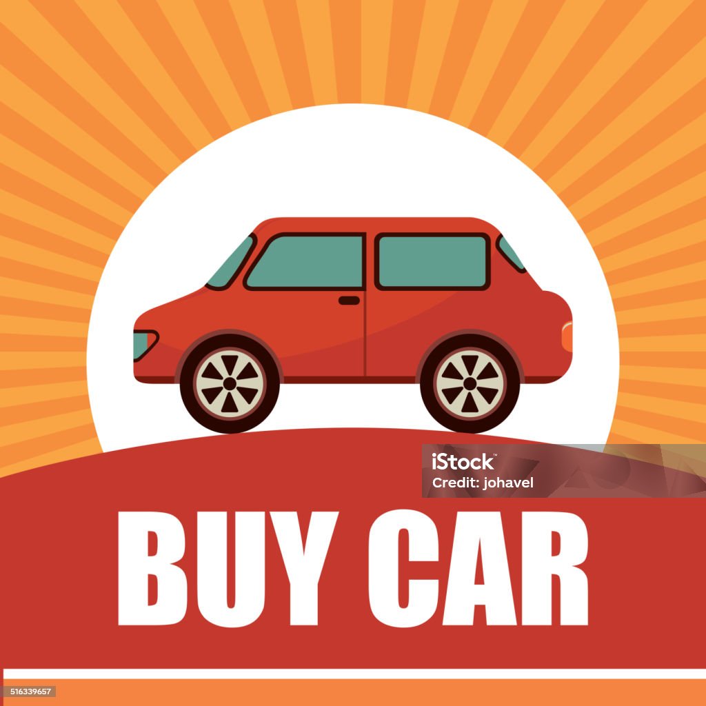buy car design buy car graphic design , vector illustration Business stock vector
