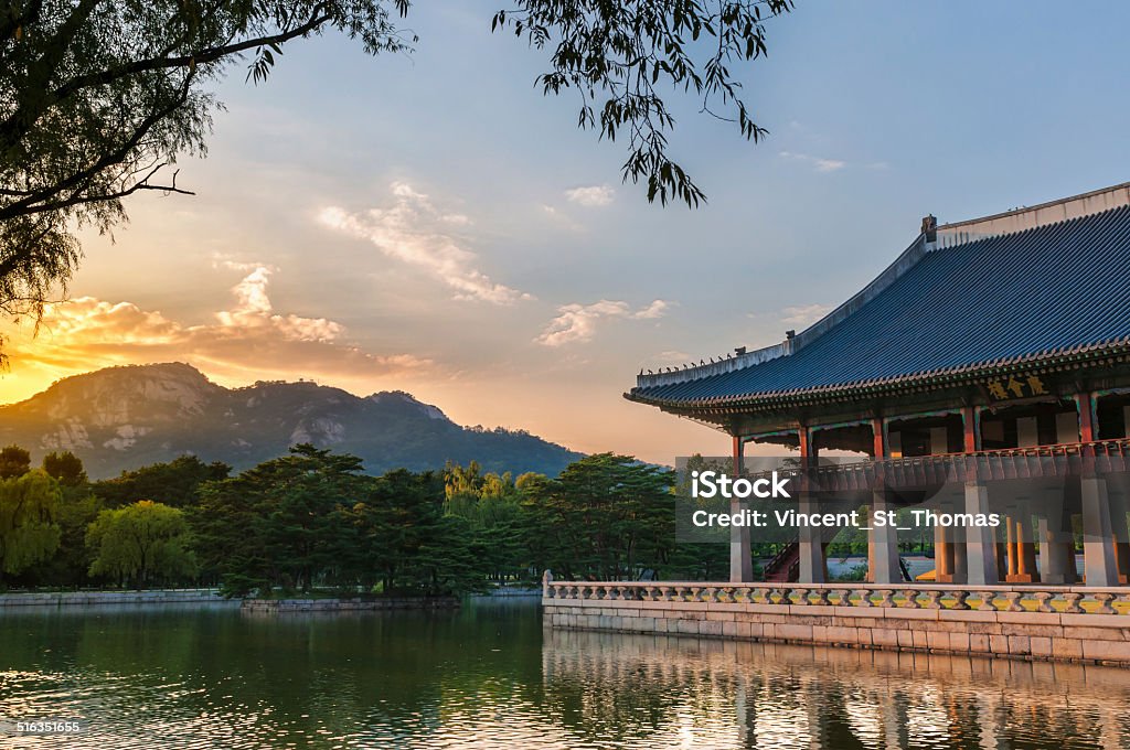 Gyeongbokgung Palace - Foto de stock de Corea del Sur libre de derechos