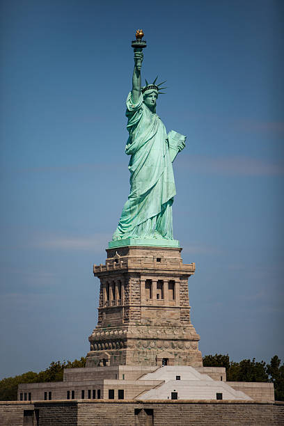 istock Statue of Liberty on a sunny day. 516351759