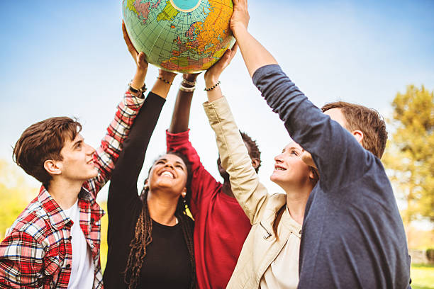 istock teenagers reaching the world at campus 516353615