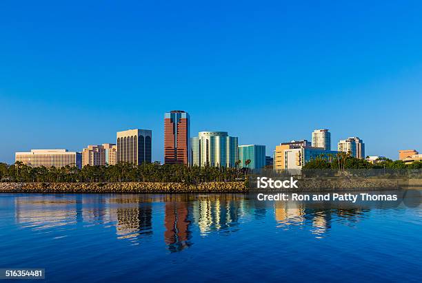 Long Beach Skyline California Stock Photo - Download Image Now - Long Beach - California, Los Angeles County, Cityscape