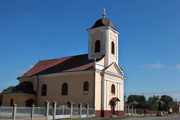 istock Calvinist Church in Csenger, Hungary 516354533