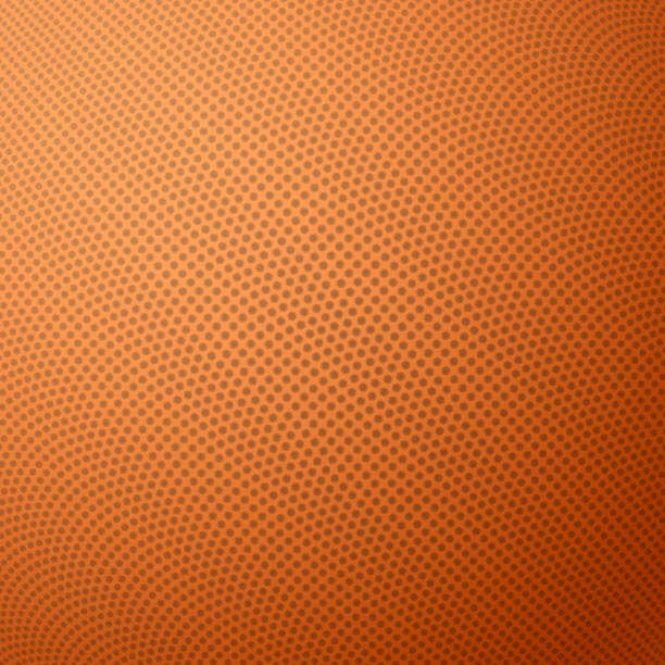 ilustrações de stock, clip art, desenhos animados e ícones de textura de basquetebol com relevos - textured sport leather backgrounds