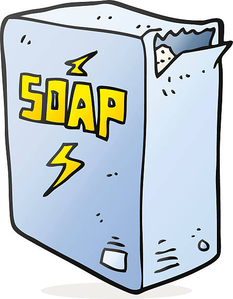 Cartoon Soap Box Stock Illustration - Download Image Now - Bizarre,  Cleaning, Clip Art - iStock