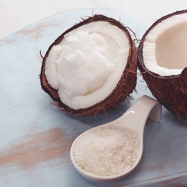 istock Fresh coconut and coconut products 516362008