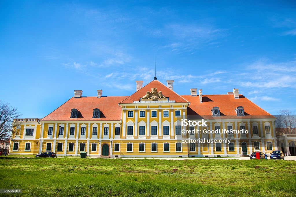 Eltz Manor Vukovar - Bez autorských poplatk�ů Barevný obrázek Stock fotka