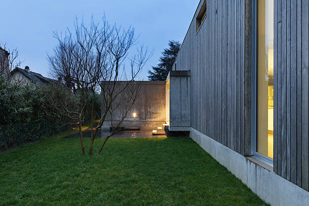 Entrance of a modern house