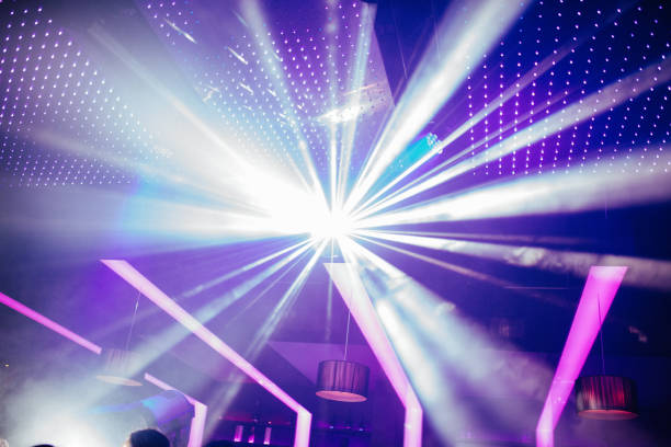 istock Disco lights of a night club 516365268